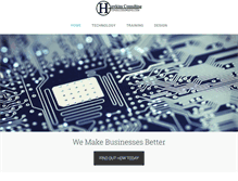 Tablet Screenshot of consulthawkins.com